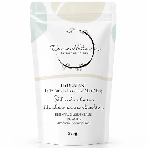 Sels de bain Hydratant | Huile d'amande douce & Ylang Ylang