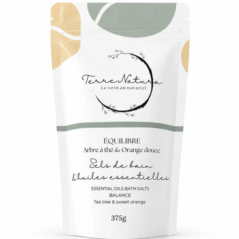 Sels de bain Équilibre | Arbre à thé & orange douce
