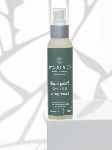 Bruine Menthe Poivrée, lavande et orange douce | Pando & co | Espace local