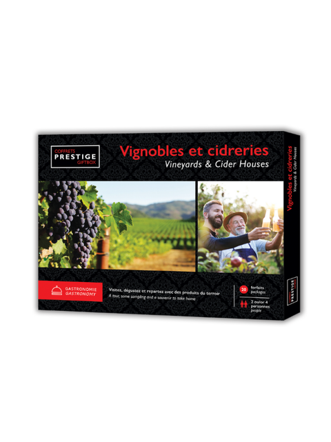 Coffrets Prestige | Vignobles et cidreries