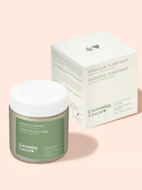 Masque Purifiant | Argile verte & Poudre d'orange