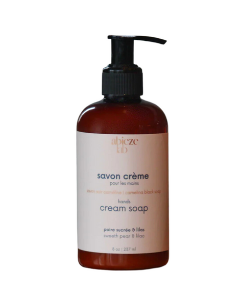 Savon crème | Poire sucrée et lilas