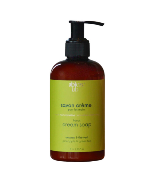 Savon crème | Ananas et thé vert