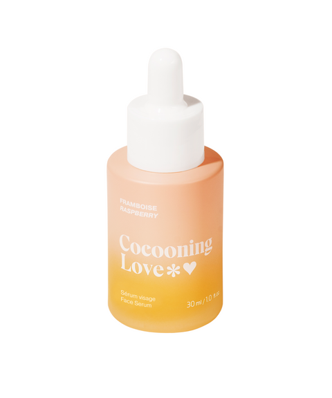 Sérum visage framboise pour peaux mixtes à grasses | Cocooning Love | Espacelocal.co
