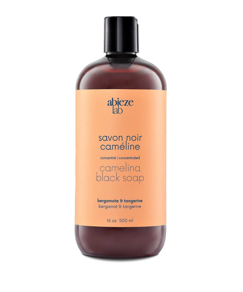 Savon noir caméline | Bergamote et tangerine