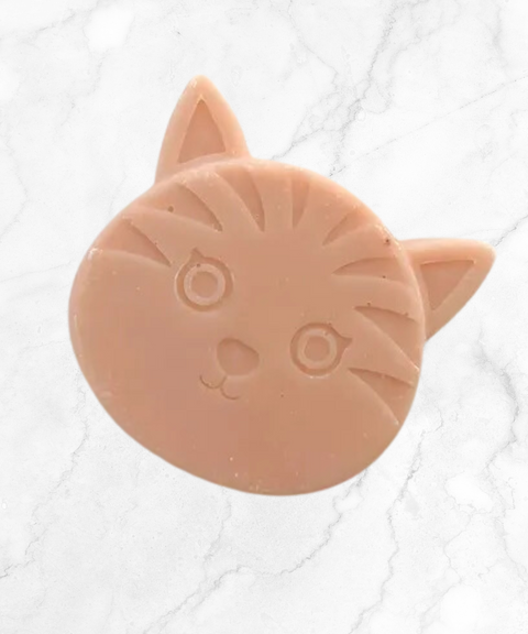 Savon Bio Enfant Géranium Rosat Le Chat Rose | Savonnerie le chat noir nu | Espace local