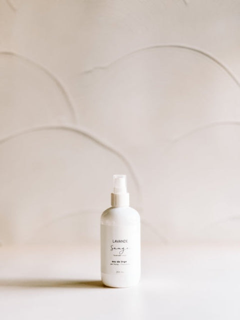 Eau de linge lavande et sauge | Marée Chandelles | Espace local