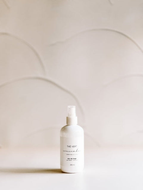 Eau de linge Marée Chandelles thé vert et concombre | Espacelocal.co