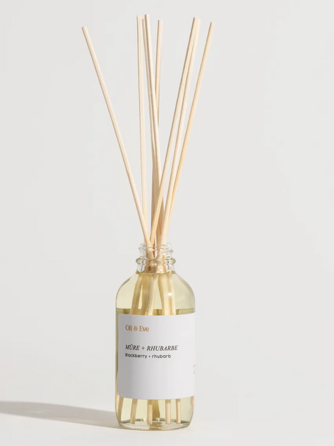 Diffuseur à roseaux | Mûre + rhubarbe