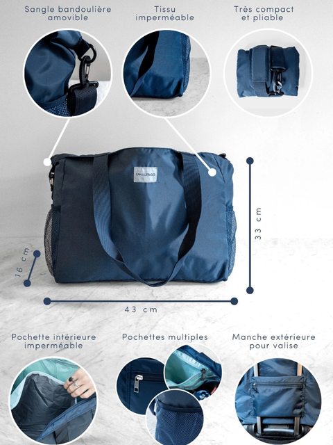 Multifunctional travel bag | Navy