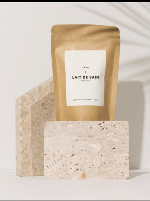 Lait de bain eucalyptus 200G | Atelier La Vie | Espace local
