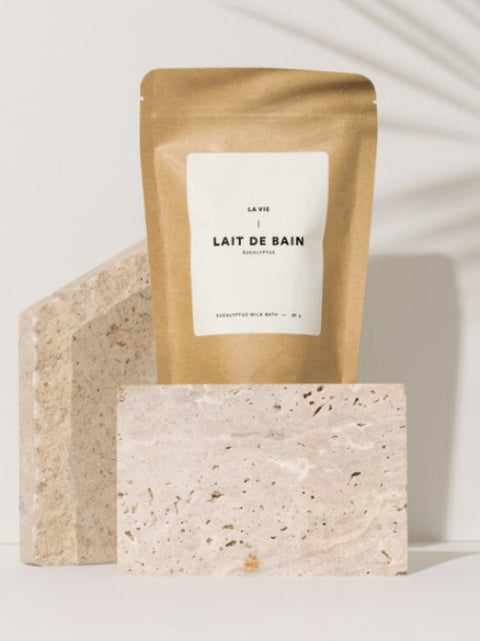 Lait de bain eucalyptus 50G | Atelier La Vie | Espace local