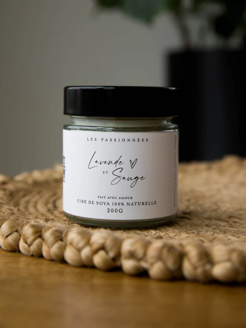 SOY CANDLE | Lavender & Sage
