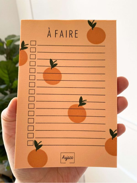 Notepad | Oranges