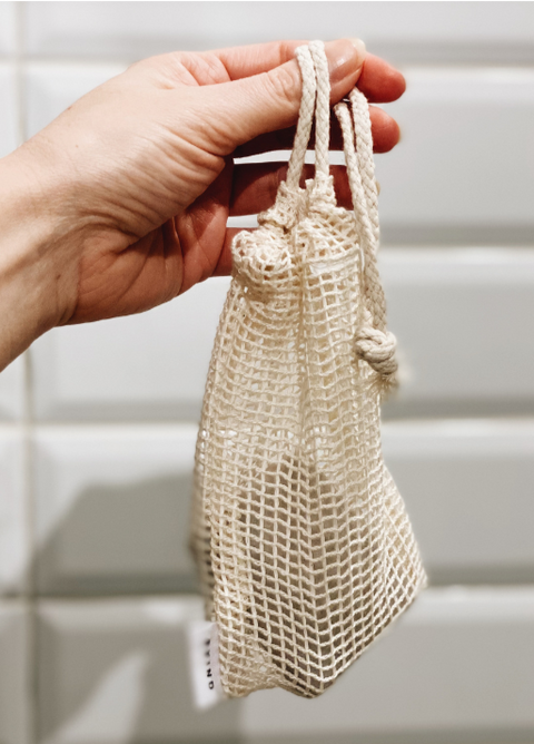 Sac à savon en coton biologique | BKIND | Espacelocal