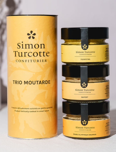 Trio Moutarde | Simon Turcotte Confiturier | Espace local