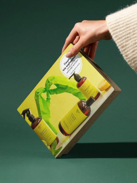 Coffret découverte savon noir trio explorateur | Abieze | Espace local