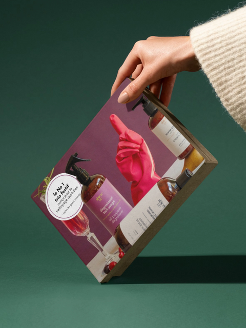 Coffret découverte savon noir trio festif | Abieze | Espace local