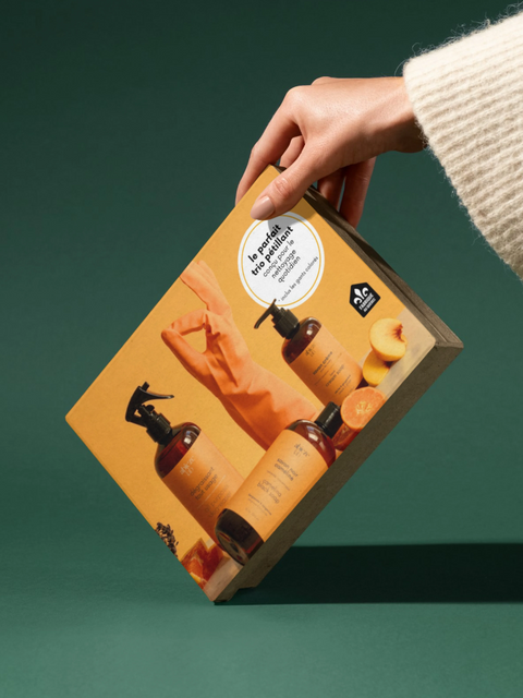 Coffret découverte savon noir trio pétillant | Abieze | Espace local