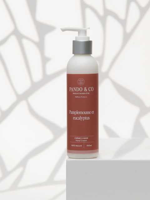 Crème à mains pamplemousse eucalyptus | Pando & co | Espace local