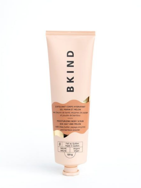Exfoliant corporel hydratant - Sel marin et melon | BKIND | Espace local