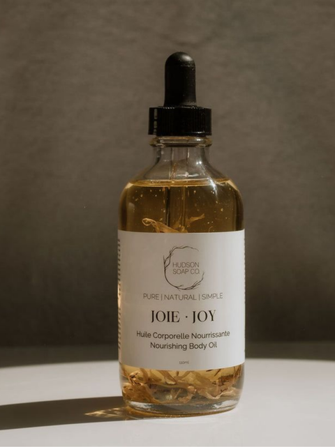 Huile corporelle JOIE - Hudson Soap co - Espace local