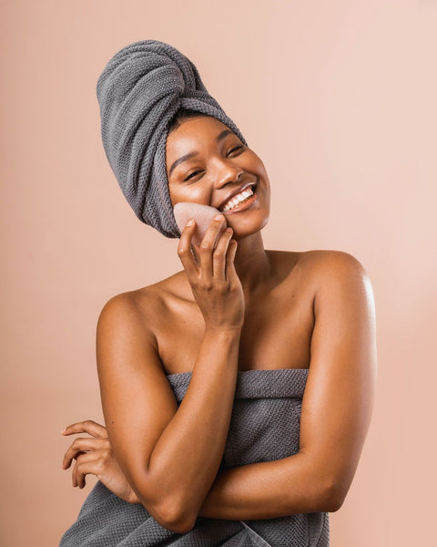 Éponge faciale Konjac | Rose