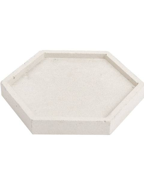 Sous-verre hexagone beton | Les Mimipots | Espace local