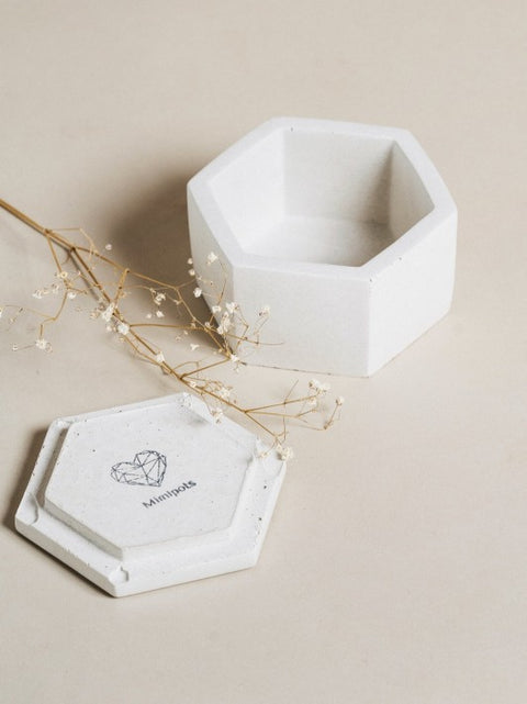 Boîte à bijoux en béton | Les Mimipots | Espace local