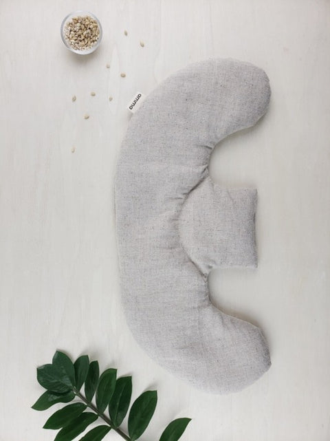 Coussin chauffant pour épaules coton naturel lavande | Amma Thérapie | Espace local