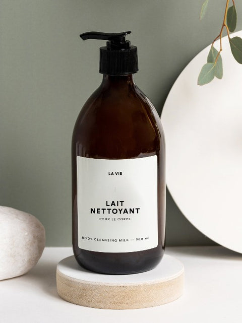 Lait nettoyant eucalyptus romarin | Atelier La vie Apothicaire | Espace local