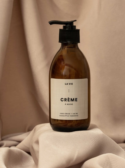 CrĂšme Ă  mains eucalyptus tangerine - Atelier La Vie Apothicaire - Espace local