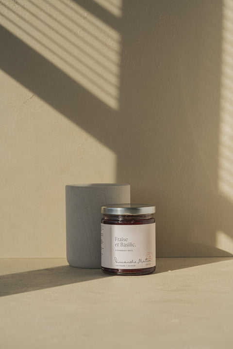 Tartinade | Fraise et basilic