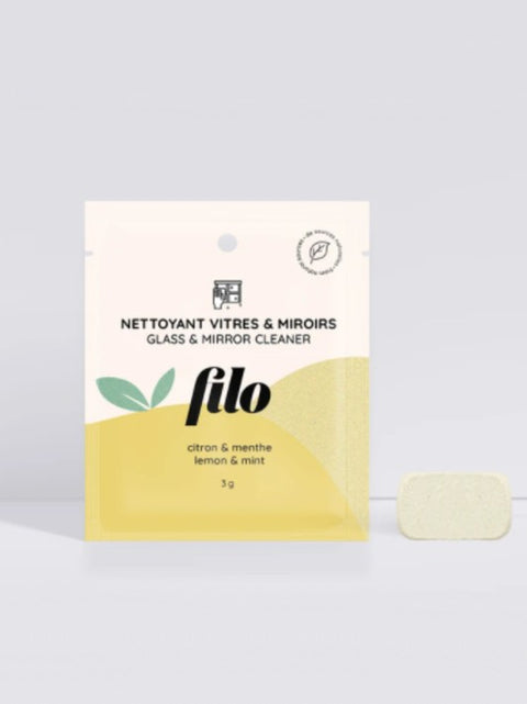 Nettoyant vitres et miroirs citron et menthe | Filo | Espace local