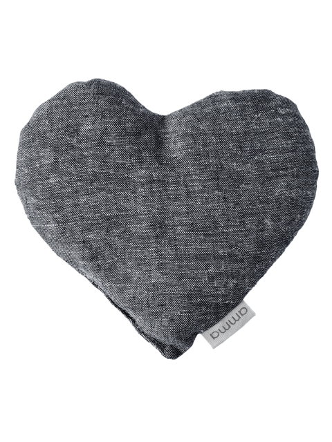 Coussin réconfort coeur | Gris