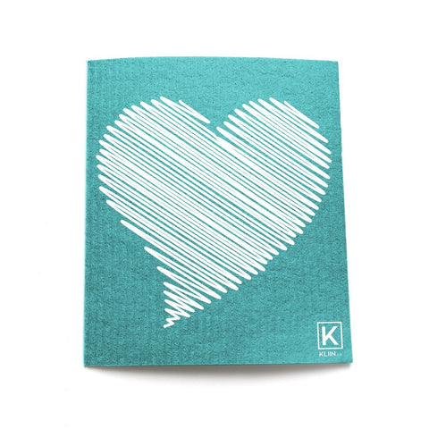 HEART | SMALL COMPOSTABLE REUSABLE PAPER TOWEL