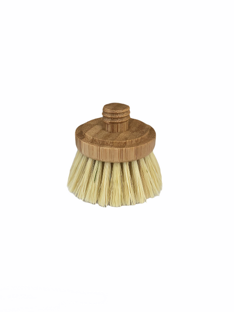 Brosse à vaisselle en bamboo réutilisable | Tête de remplacement | EcoHuman Life | Espace local