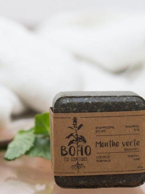 Menthe verte | Shampoing solide