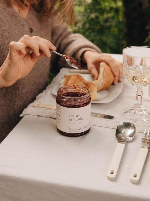 Confiture fraise basilic | Dimanche matin | Espace local