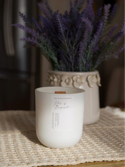 CHANDELLE RECHARGEABLE | Lilas & Bergamote