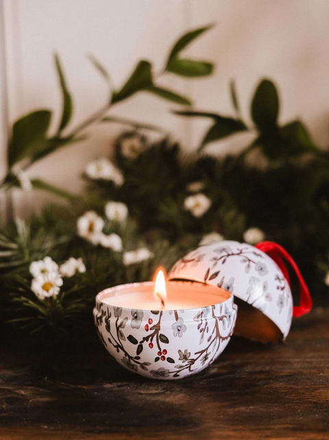 Christmas Ornament Candle 