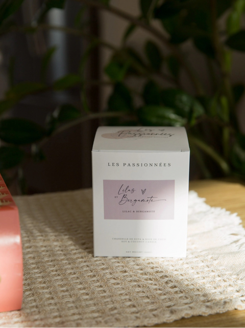 CHANDELLE RECHARGEABLE | Lilas & Bergamote