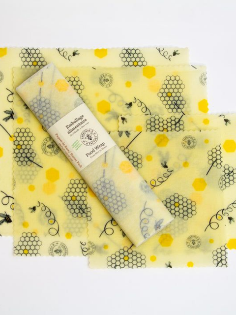 Emballage en cire d'abeille bio | Kit de départ