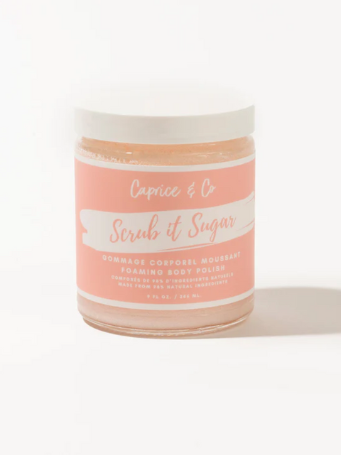 Exfoliant moussant pour le corps | Framboise + Agrumes + Pêche du Sud