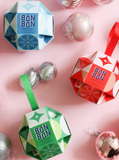 Trio Ornements bonbons - Boules de Noël