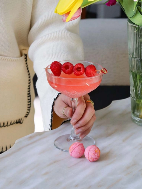 Bombe à cocktail | Limonade à la framboise
