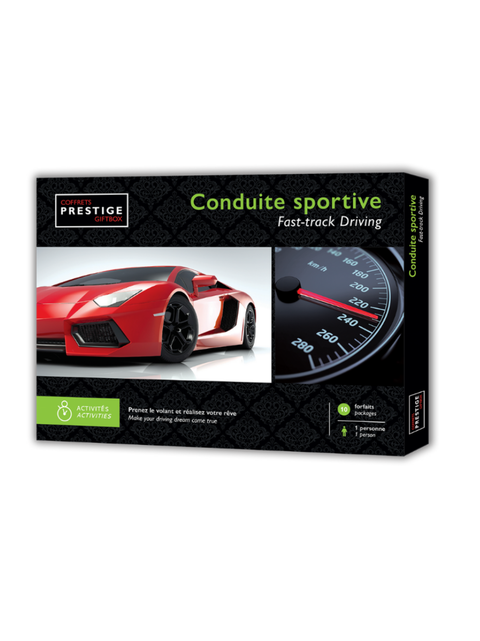Coffrets Prestige | Conduite sportive