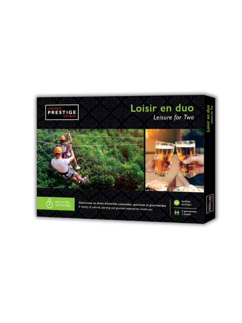 Coffrets Prestige | Loisir en duo
