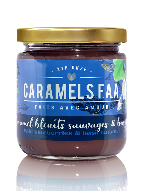 Caramel | Bleuets Sauvages & Basilic