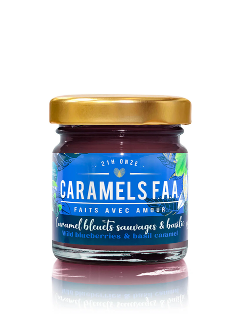 Caramel | Bleuets Sauvages & Basilic